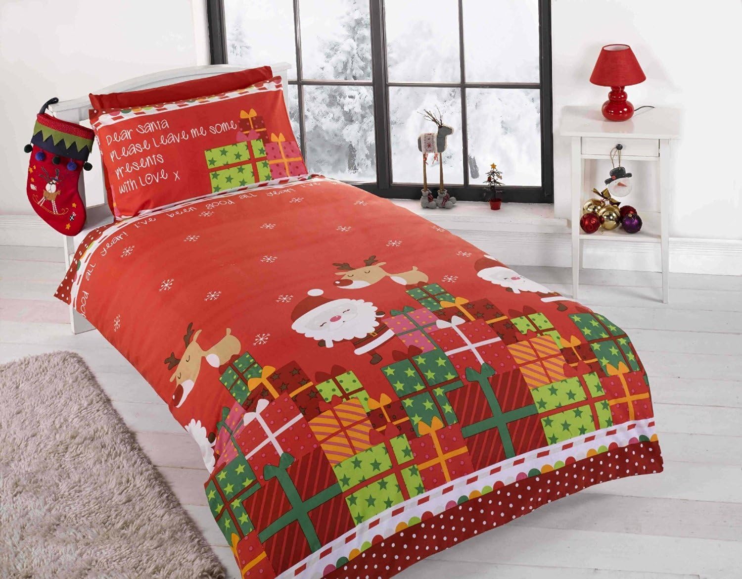 kids christmas duvet cover