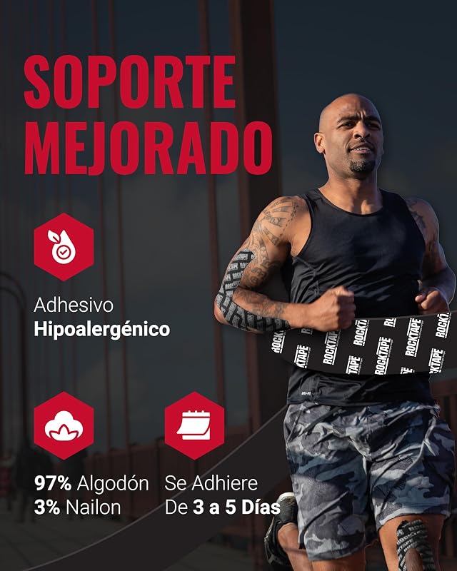 Cinta Kinesiología Estándar – Soporte Muscular