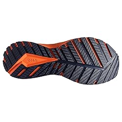 Brooks Revel 5 Titan/Peacoat/Flame 8 D