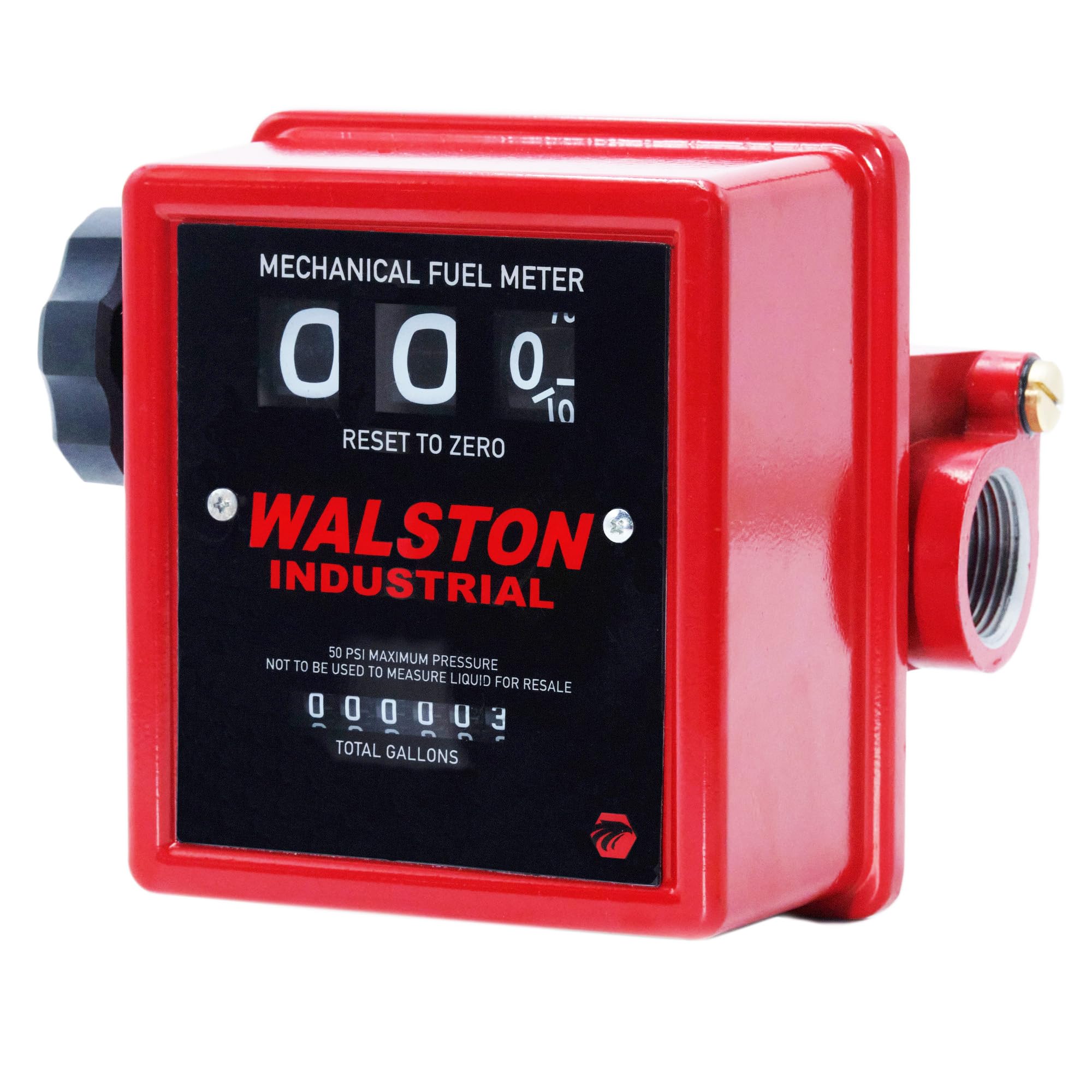 Photo 1 of GH-5670 Pro Series Mechanical Fuel Meter 1-Inch Fuel Counter for Diesel, Gasoline, Kerosine