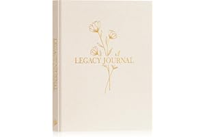 Lanpn Grandparents Legacy Journal Book with Prompts, Tell Me Your Life Story Memory Book to Fill Out, Mom Story Family Memory