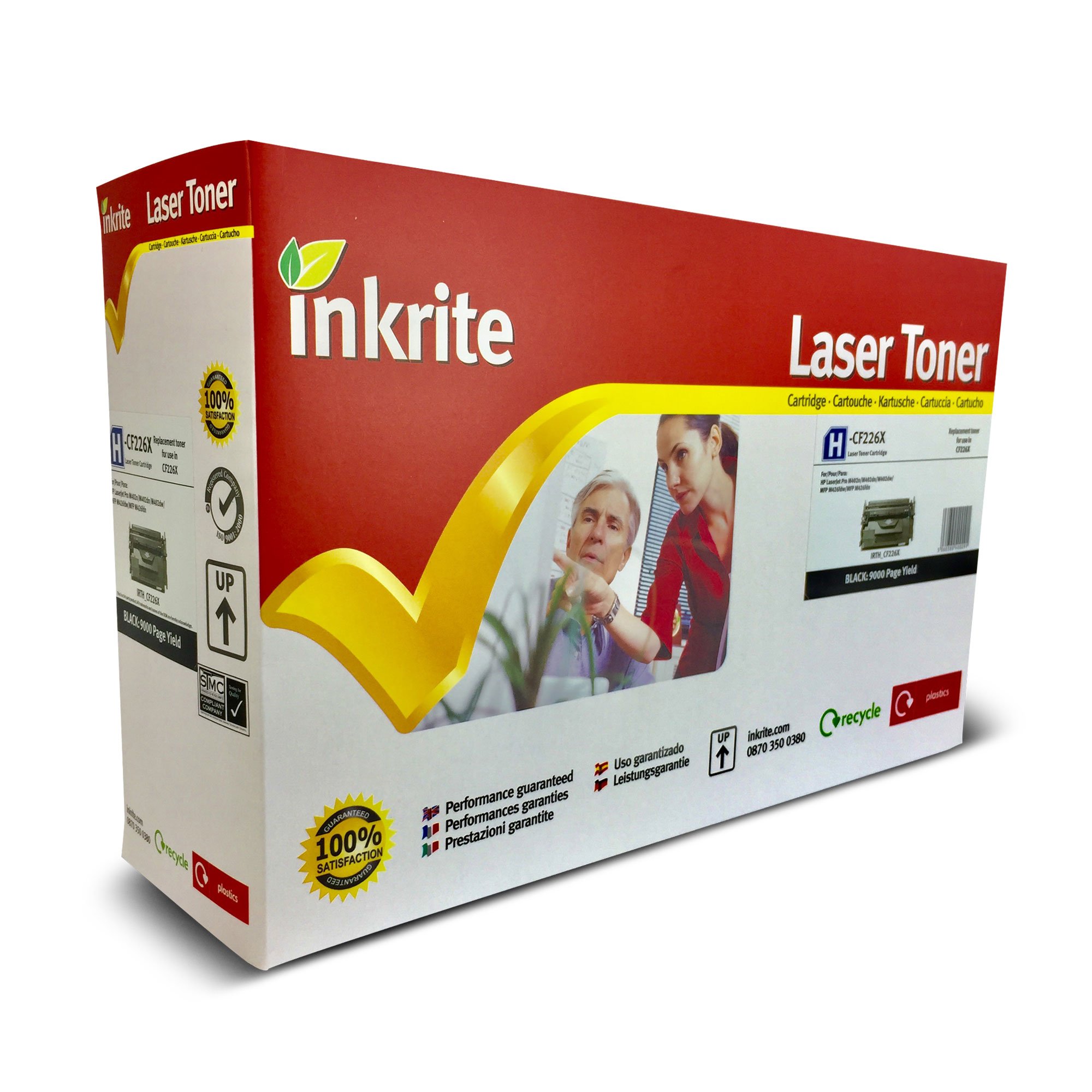 Inkrite IRTH_CF226X Compatible Laser Toner, Black