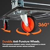VonHaus Folding Platform Trolley 150kg Capacity Heavy Duty Platform Truck view 5