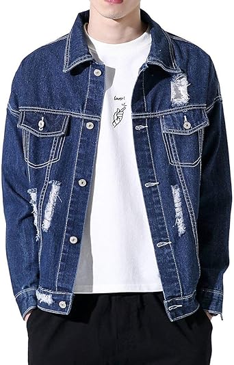 jean jacket destroyed