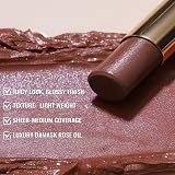 Oulac Chocolate Brown Lipstick Moisture Shine Hydrating Lipstick view 4