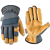 Wells Lamont Men's Winter Gloves, ComfortHyde Insulated Leather Hybrid, Warm Thinsulate, X-Large (3246XL)