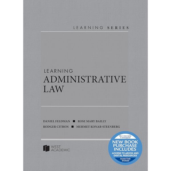 Amazon.com: Learning Administrative Law (Learning Series