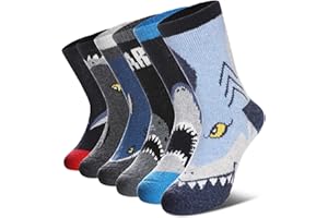 DOSKONI Kids Merino Wool Hiking Socks for Boys Girls Toddlers Thermal Winter Warm Thick Crew Boot Snowboarding Gift Socks