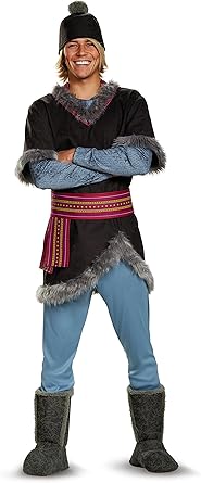 Frozen Kristoff Deluxe Adult Costume Clothing Amazon Com