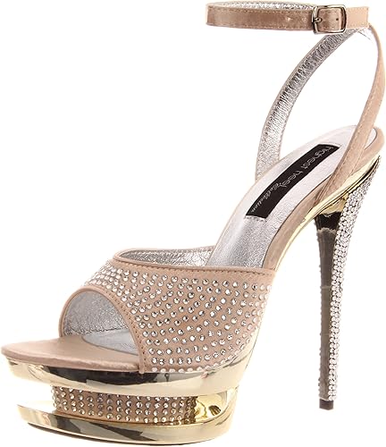 diamond platform sandals