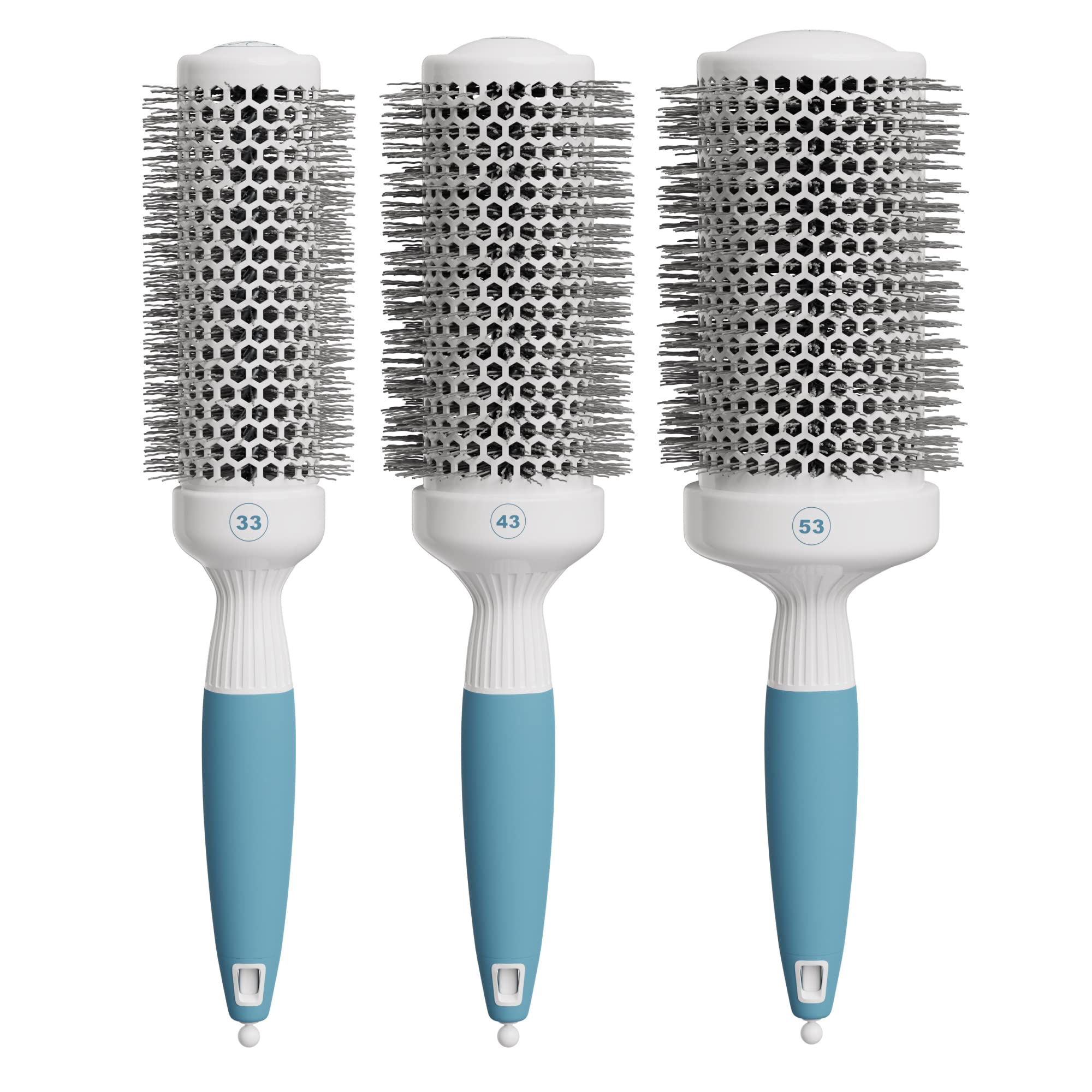 Professional Blow Drying Brush Set Ceramic Ionic Thermal Brushes