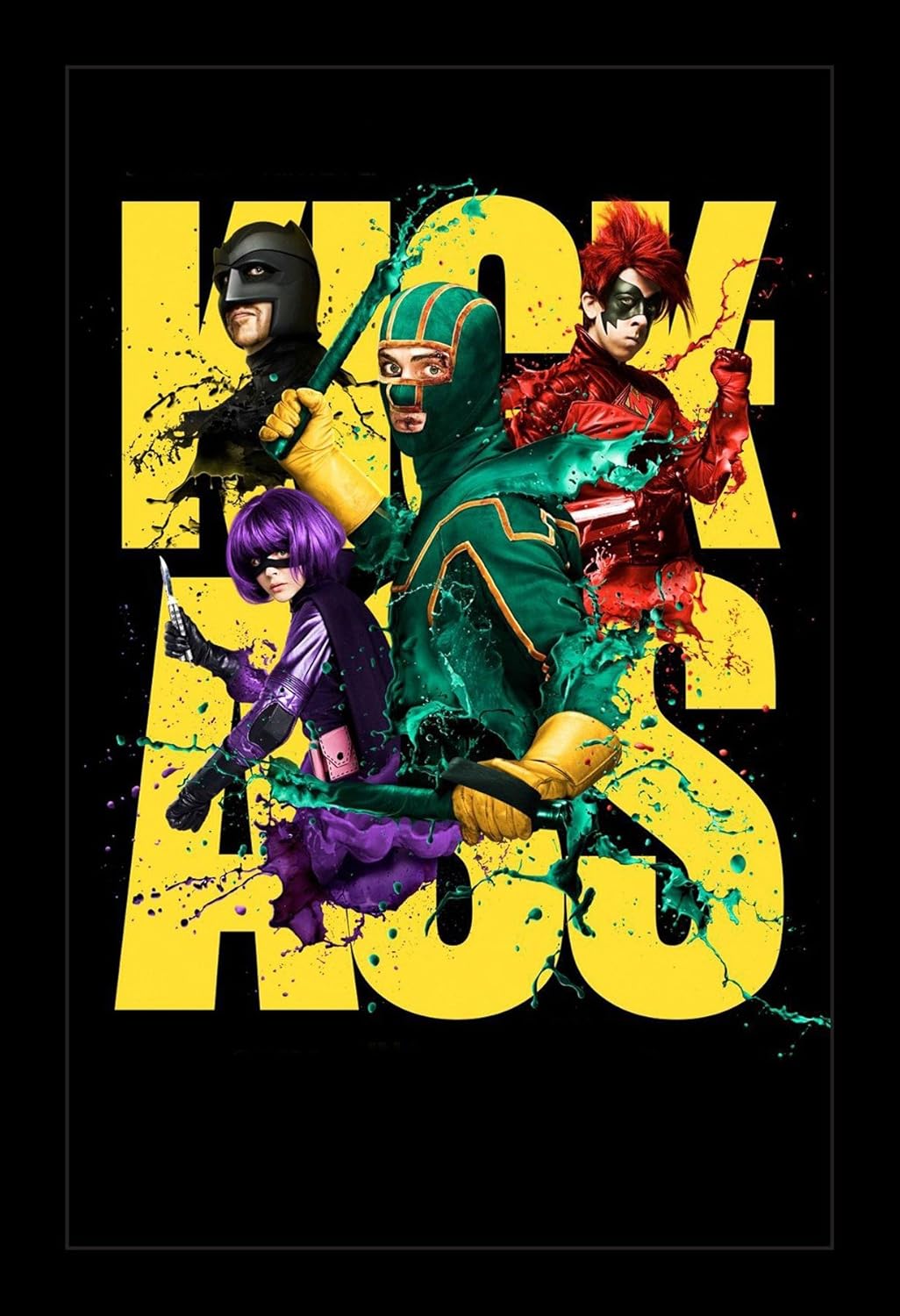 Kick-Ass - 11x17 Framed Movie Poster by Wallspace
