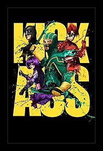 Kick-Ass - 11x17 Framed Movie Poster by Wallspace