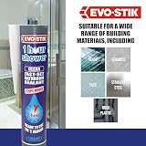 EVO-STIK 1 Hour Shower Bathroom Sealant Clear 290ml Ready in 1 Hour view 5