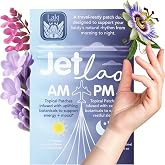 Laki Naturals Jet Lag AM &amp; PM Travel Patches, Day &amp; Night Formula (8ct)