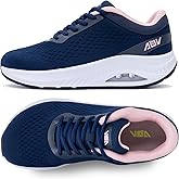 GyeBea Wide Toe Box Shoes Women Arch Support Walking Sneakers Orthotic Tennis Shoes for Plantar Fasciitis Bunions