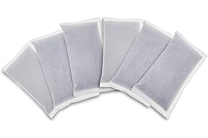 Xcivi Replacement Activated Charcoal Odor Removing Air Filters DustBins Deodorizer, Compatible with iTouchless Trash Cans 8 Gallon and Larger (6)