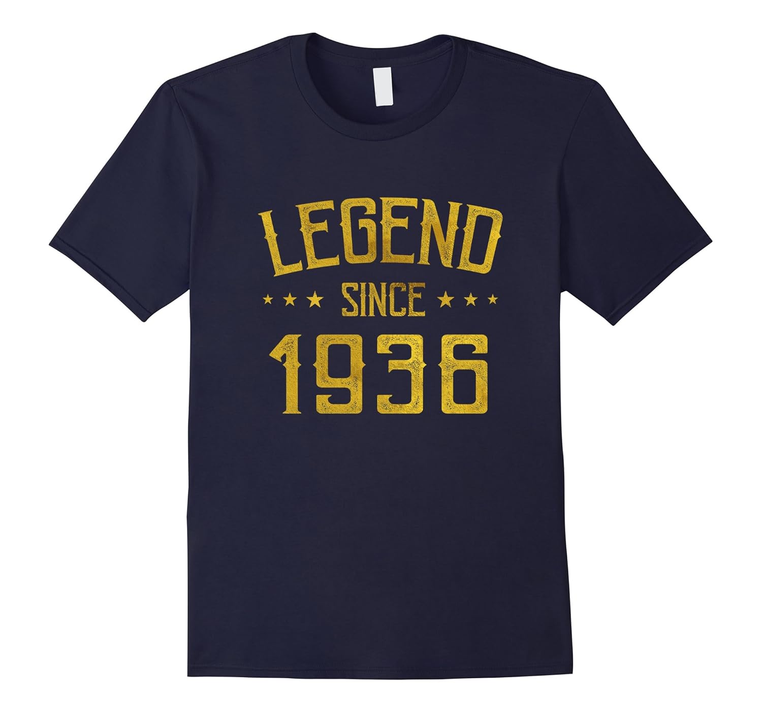 Legend Since 1936 81 yrs old Bday Vintage 81st Birthday Tee-ANZ