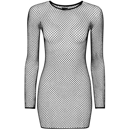 Killstar Fishnet Bodycon Kleid - Nicole