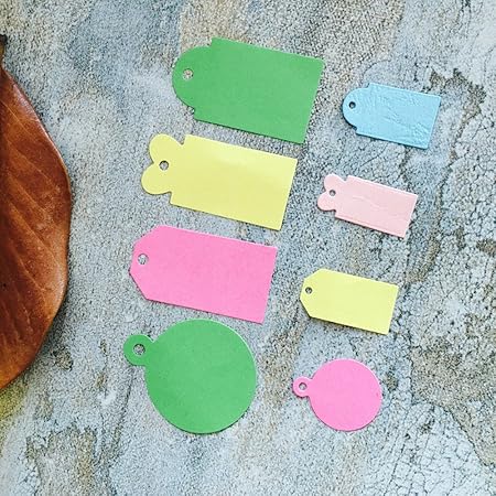 OIKAY Stanzschablone Prägeschablonen Embossing Machine Scrapbooking Schablonen Stanzformen auf Sizzix Big Shot/Cuttlebug/und andere Stanzmaschine anwenden 0130@012