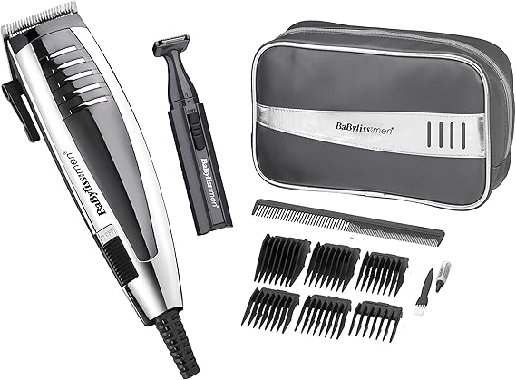 babyliss for men the steel edition professional hair clipper set 7755gu