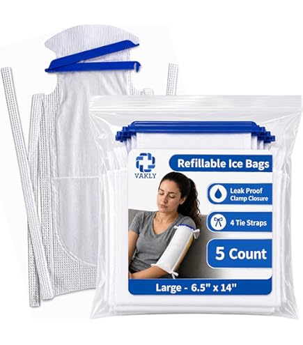 バリバス　ICE MAX-309 HALYARD 33101 Bilateral Facial Ice Pack, 12 inch L x 5 inch W