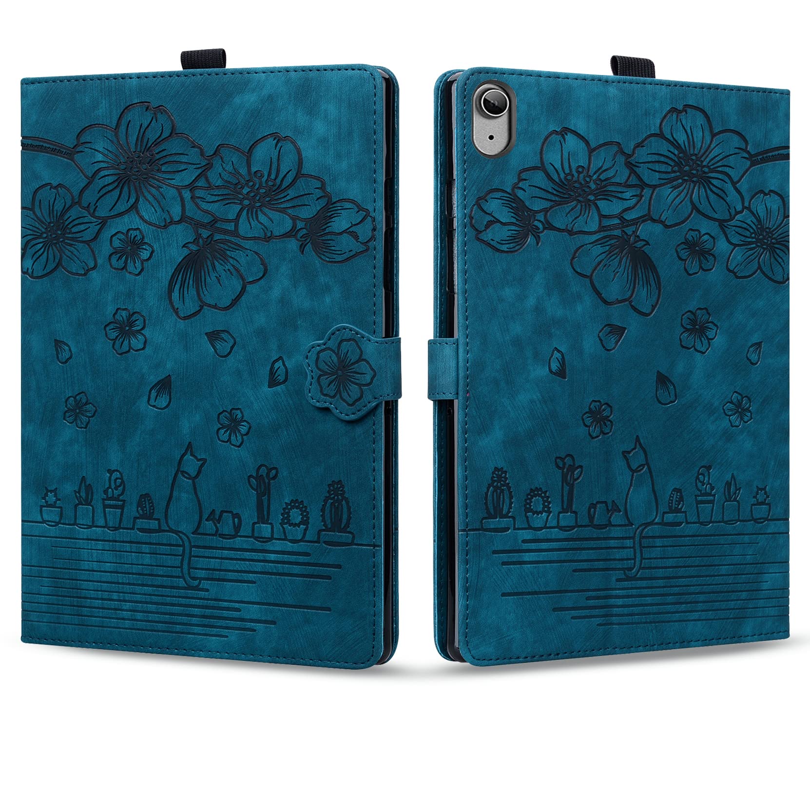Rosbtib Case for ipad 10. Generation 2022 ipad 10.9 Case, PU Leather Flip Cover with Card Slots Protective Tablet Case iPad 10 Generation 10.9 Inch 2022, Blue