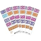 Colorful Celebration USPS Forever Postage Stamps Booklet of 20 Self-Adhesive (5 Booklets of 20 Stamps) Weddings, Parties, etc.