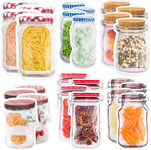 mason jar ziplock bag