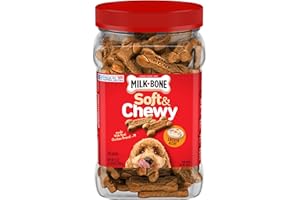 Milk-Bone Soft & Chewy Chicken Recipe Dog Treats, 25 Ounces (2 Count)