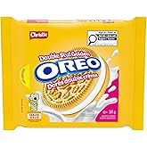 OREO Golden Double Stuf Sandwich Cookies, 261 g, Baked in Canada