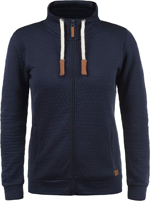 YEBIRAL Damen Einfarbig Lange Ärmel Hoodie Frauen Kapuzenpullover Casual Pullover Rollkragen