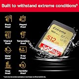 SanDisk 512GB Extreme SDXC Memory Card UHS-I U3 V30 180MB/s RescuePro Deluxe view 5