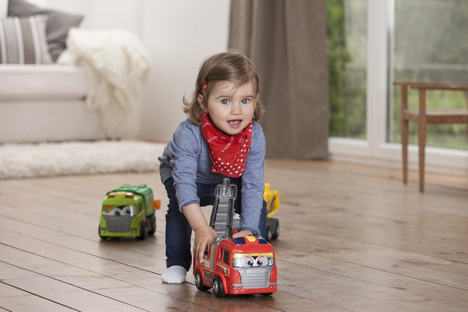 dickie toys scania fire engine