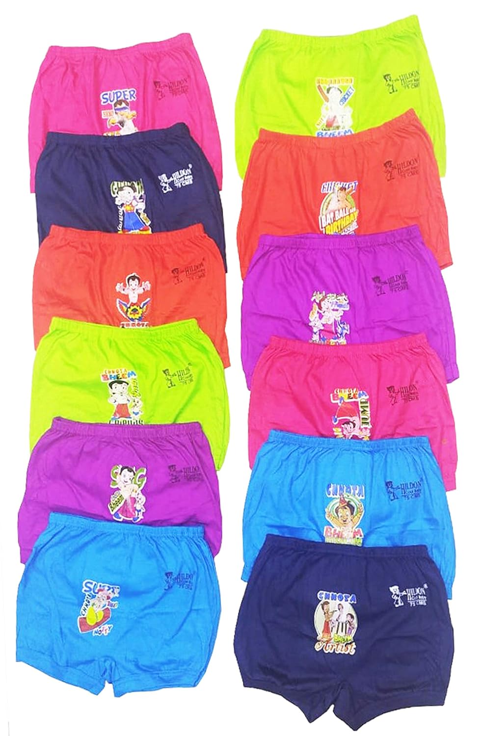 Unisex Kids Multicolor Cotton Bloomer for Baby Girls