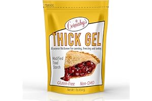 CORNABY'S Cornaby’s Thick Gel 1 lb. (Pack of 1) | Premium Waxy Maize Starch, 2x More Thickening | Gluten-free, non-GMO, Natural Food Thickener for Thickening Soups, Sauces, Gravies, Cooked Pudding, and More!