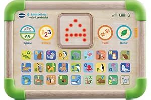 VTECH BABY VTech Interaktives Holz-Lerntablet 80-613504 Interaktives Holz-Lerntablet 80-613504