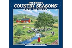 John Sloane's Country Seasons® 2027 Deluxe Wall Calendar: Forty-First Annual Collection