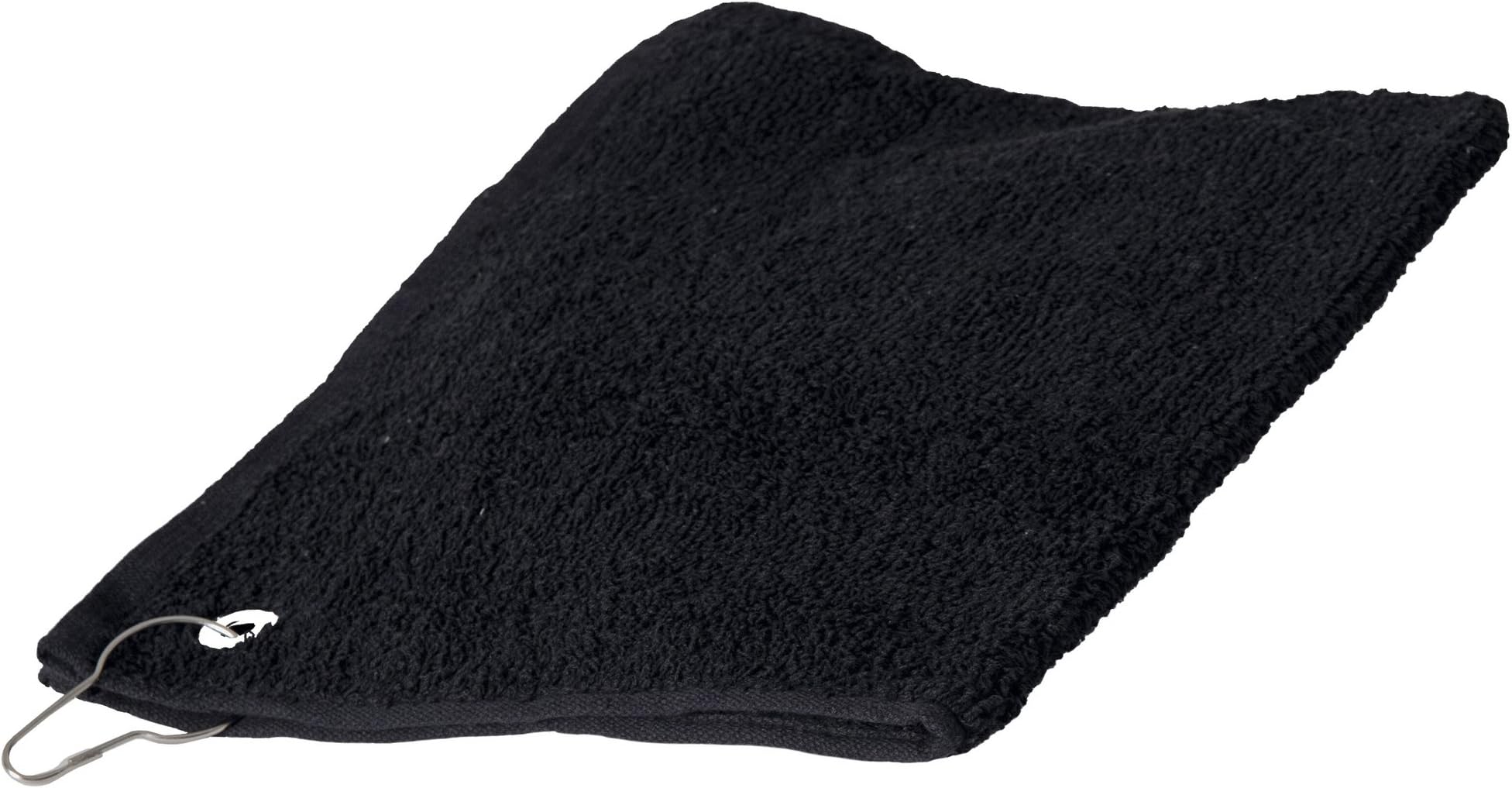 Towel City Luxury Golf Towel Black ONE