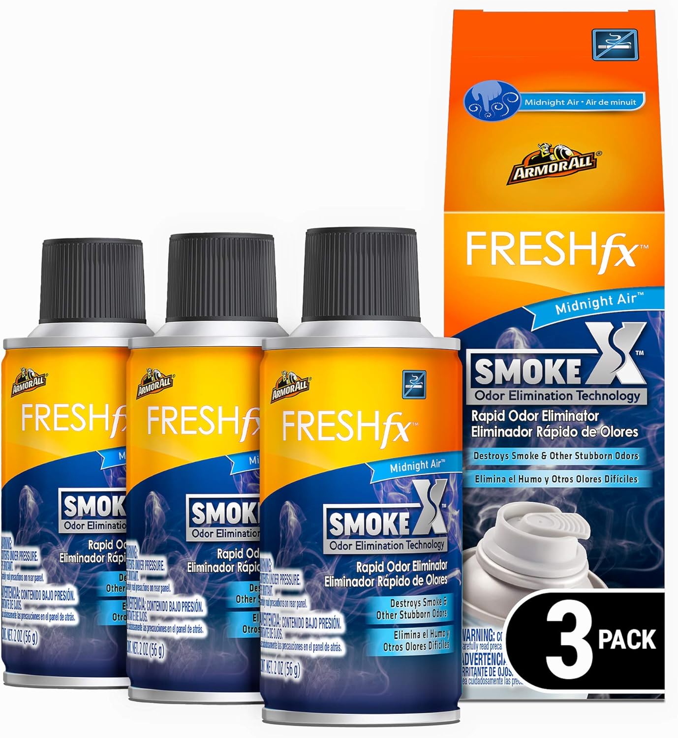 Armor All19455 Smoke X Car Air Freshener and Purifier