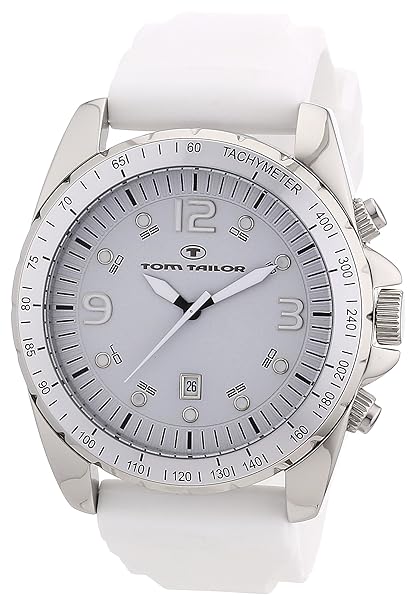 TOM TAILOR Herren-Armbanduhr XL Chronograph Quarz Silikon 5410302