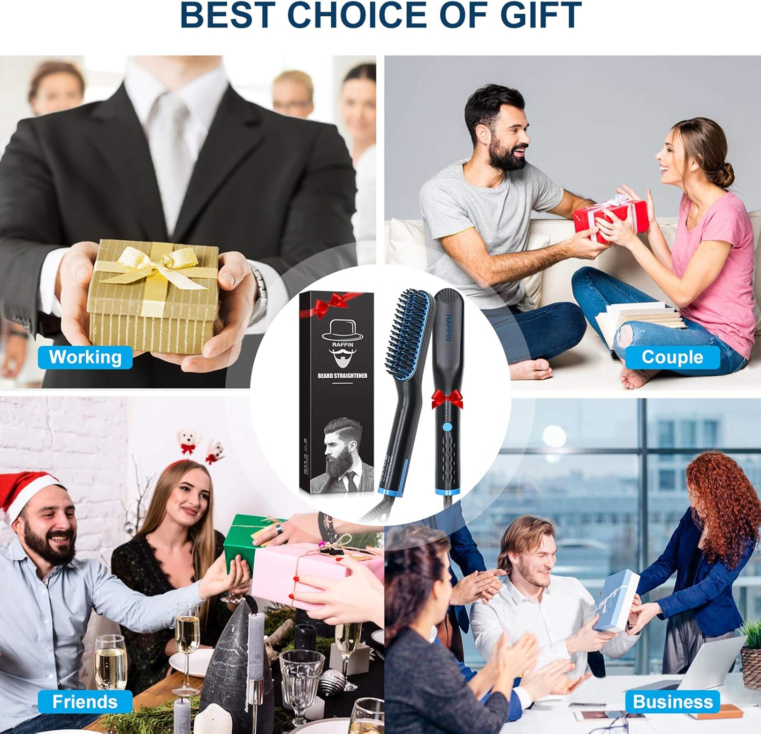 raffin beard straightener