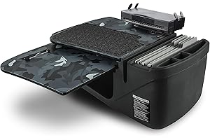 AutoExec AUE10559 GripMaster Car Desk Urban Camouflage Finish with Printer Stand