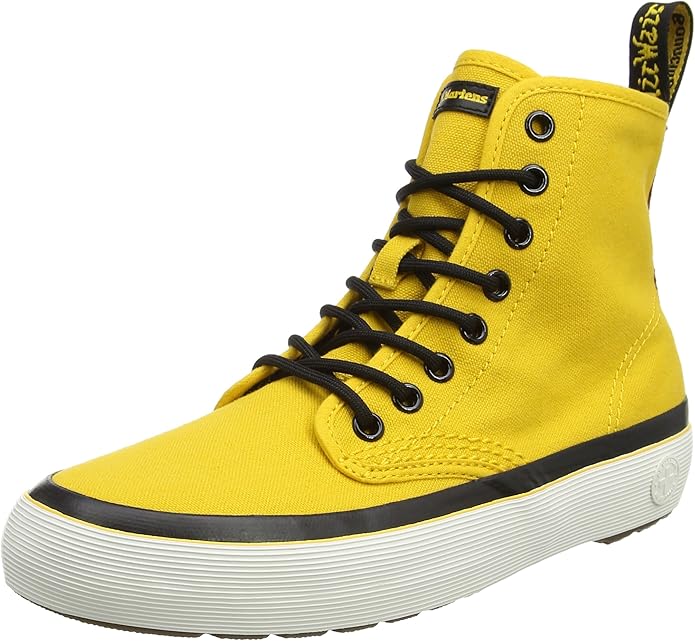 mustard yellow doc martens