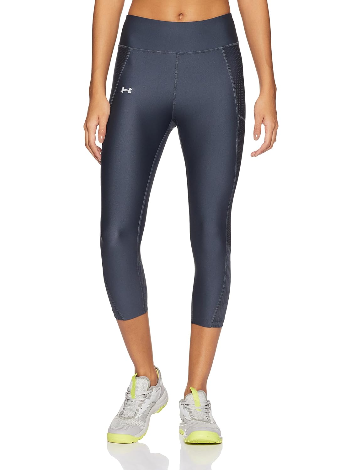 under armour fly by printed capri women's sports leggings