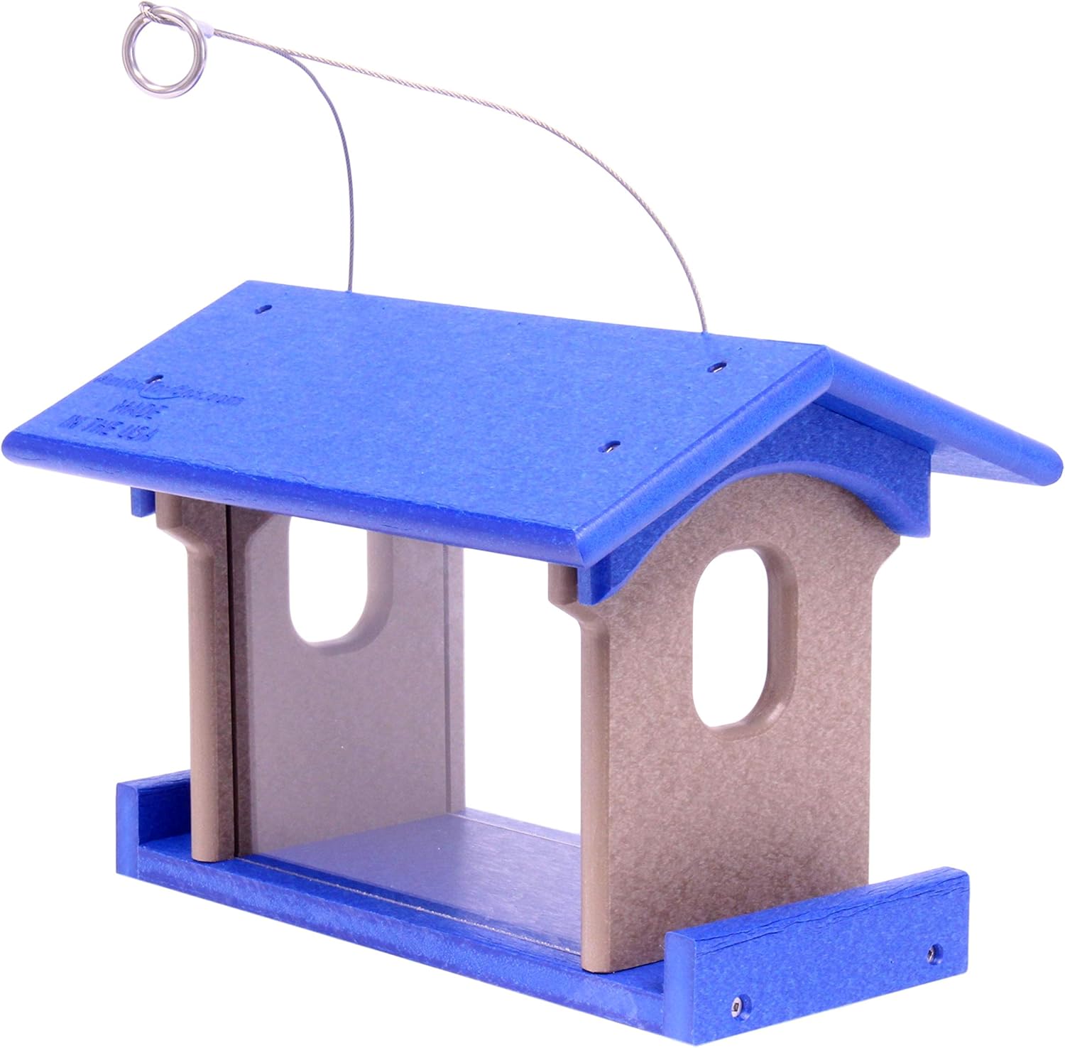 Amazon.com : Amish-Made Bluebird Feeder, Eco-Friendly Poly-Wood Hanging