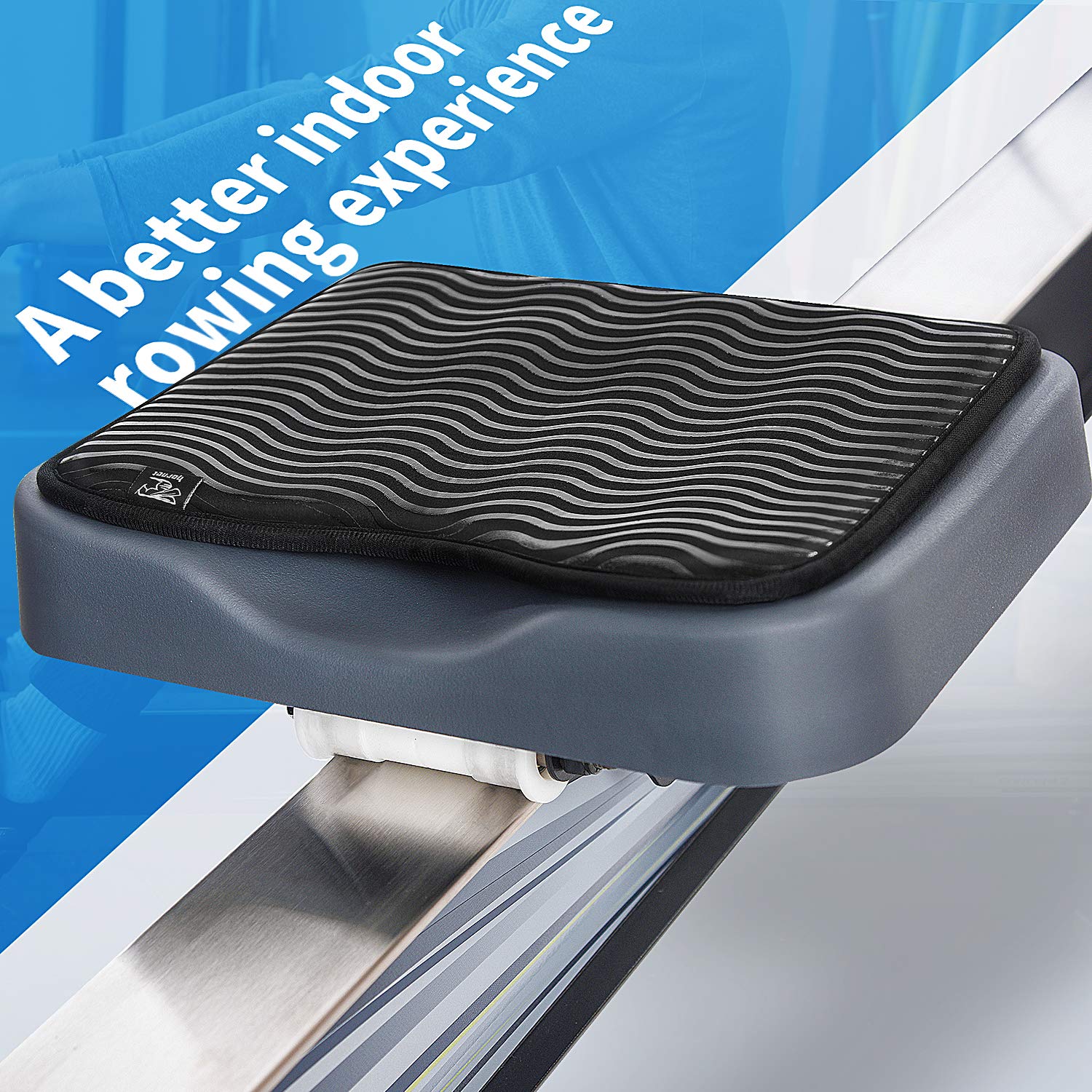 Rower Seat Pad fits Perfectly Over Concept 2 Rower Anti Slip Rowing