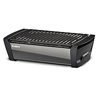  Enders Aurora Mirror Tischgrill schwarz klein Camping Balkon Picknick ✔ eckig ✔ tragbar rauchfrei ✔ Grillen mit Holzkohle ✔ für den Tisch 