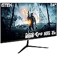 GTEK 24 Inch Gaming Monitor IPS, 165Hz Frameless Display Full HD 1920 x 1080P, IPS Technology 1ms, Supports 144Hz HDR, FreeSync, DisplayPort/HDMI, VESA - F2465P