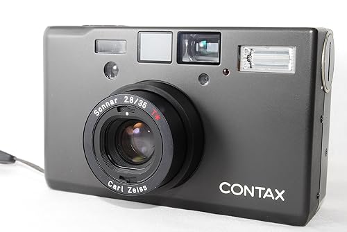 Contax T3 Black Titan 35mm Point Shoot Film Camera
